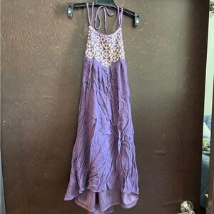 Blue Rain purple mini dress